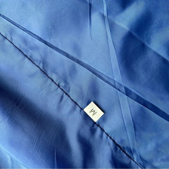 Vintage 81st & Park Linen Blend Blazer  in Royal Blue - Picture 9 of 12